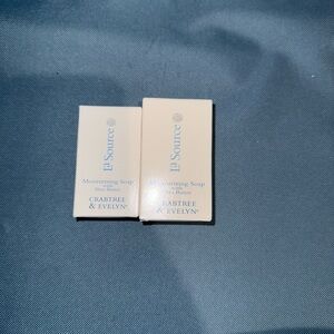 Crabtree & Evelyn La Source Soap Duo in Cream Packaging